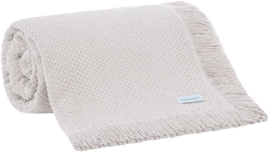 Colcha King Buddemeyer Jacque 100% Algodão Bege