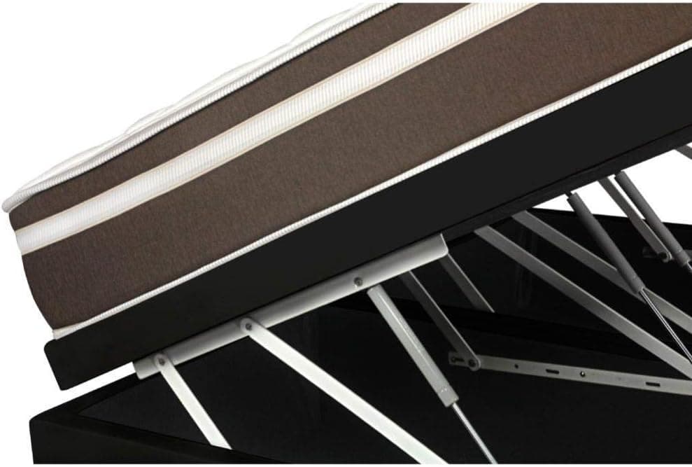 Cama Box Com Baú Queen + Colchão De Molas - Anjos - Classic Superlastic 158cm - Imagem 4