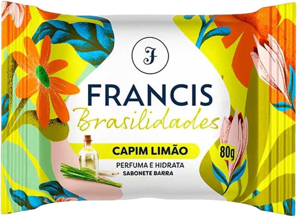 Sabonete Em Barra Francis Brasilidades Capim Limao 80G - Imagem 2