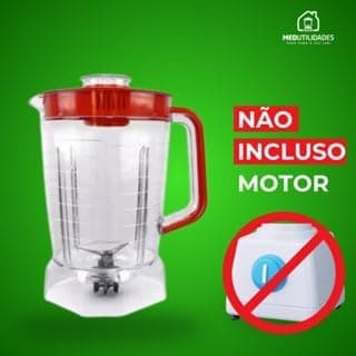 Copo de liquidificador serve para Oster power full 1400 oliq 605 Oliq 601 - Imagem 3