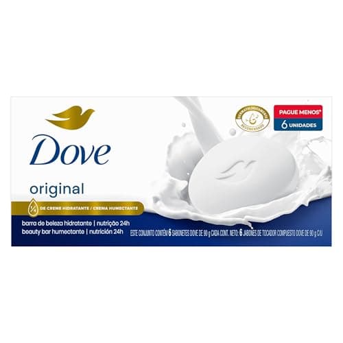 Dove Sabonete em Barra Original 90g 6 Unidades