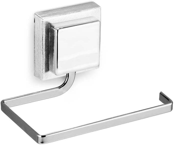 Papeleira 3M | Design Sofisticado | Prática Instalação | Capacidade para 1 Rolo de Papel | Resistente à Ferrugem | Fita Colante 3M | Organizador de Banheiro | Utilidades Domésticas | Casa e Cozinha - Imagem 3