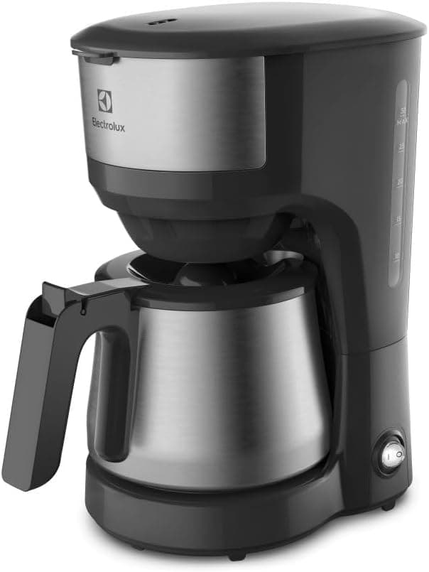 Cafeteira Elétrica Electrolux Jarra inox filtro permanente removivel sistema corta pingos capacidade 1,2L 30 xicaras função manter aquecido ECM22 127v - Imagem 3