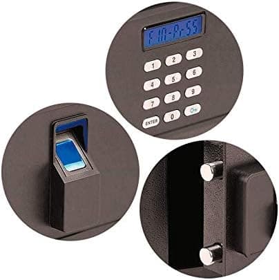 Yale 05578000-2, Cofre Standard Compact Biometria, Preto - Imagem 4