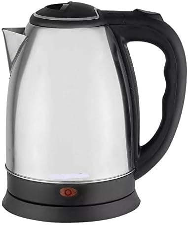 Jarra Elétrica cor preto e prateado 1,8 Litros 220v