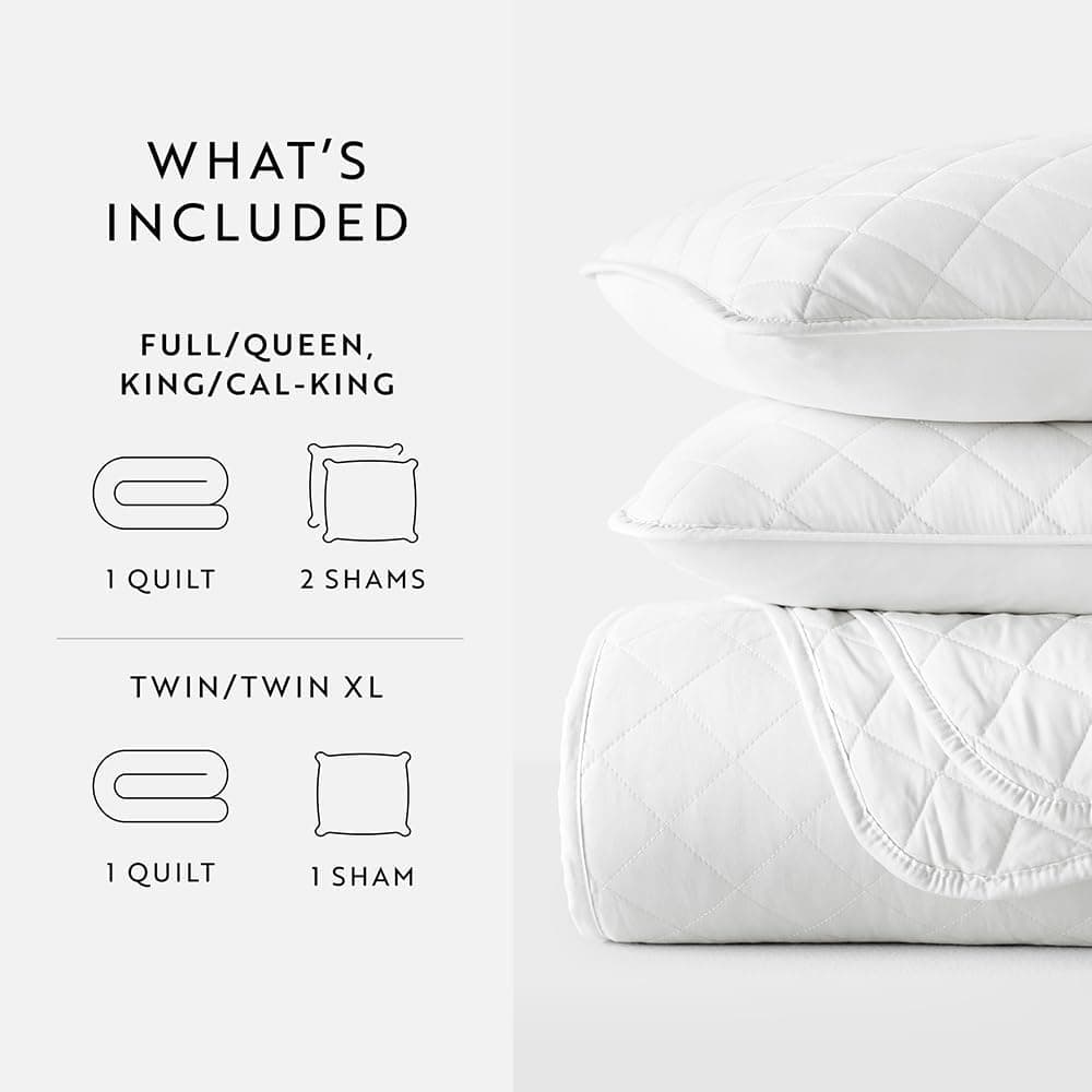 Linen Market Colchas Queen Diamond White - Imagem 3