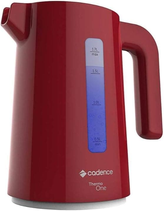 Chaleira Elétrica Thermo One Colors 1.7L, Vermelho, 220v, Cadence