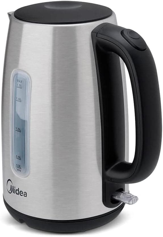 Chaleira Elétrica Inox Midea 1,7 Litros, Visor Externo do Nível de Água,110 Volts/60Hz - Imagem 3