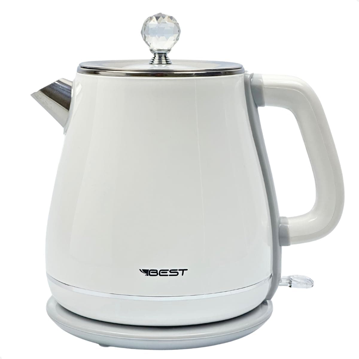 Chaleira Jarra Elétrica Colorida Colors 1.8 L Best Moderna 127V (Branca)