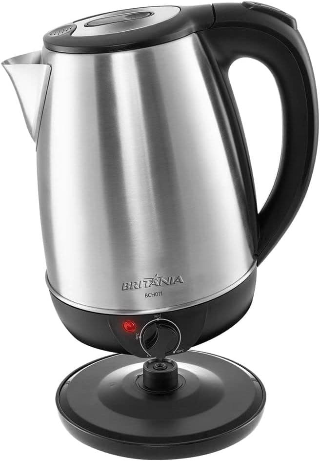 Chaleira Elétrica Britânia Temp Control 1.8 Litros BCH07I Inox 220V - Imagem 3