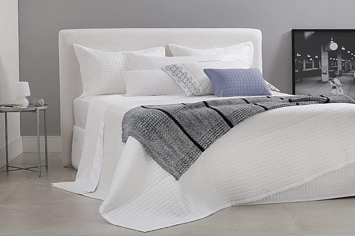 Buddemeyer Jogo de Cama Casal Cetim 300 Fios Bud Vision New Colors II 100% Algodão Penteado Branco 4 peças - Imagem 4