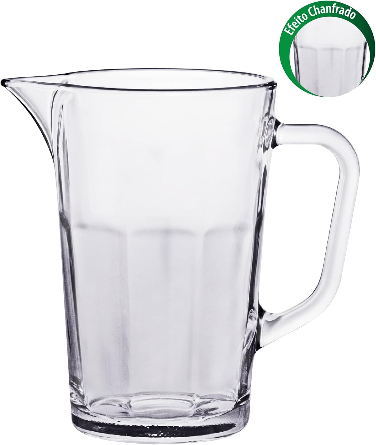 Ruvolo, Jarra de Suco Maxim, Jarra de Vidro para Água ou Suco 1.200ml - Imagem 4