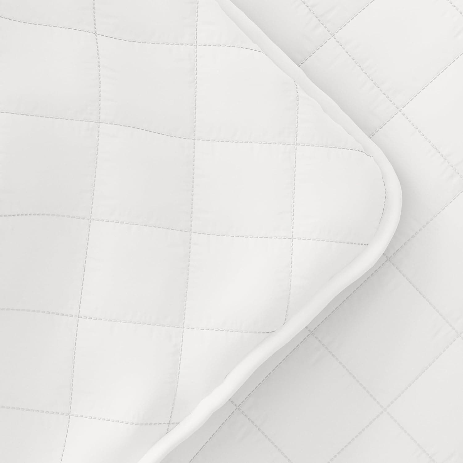 Linen Market Colchas Queen Diamond White - Imagem 4