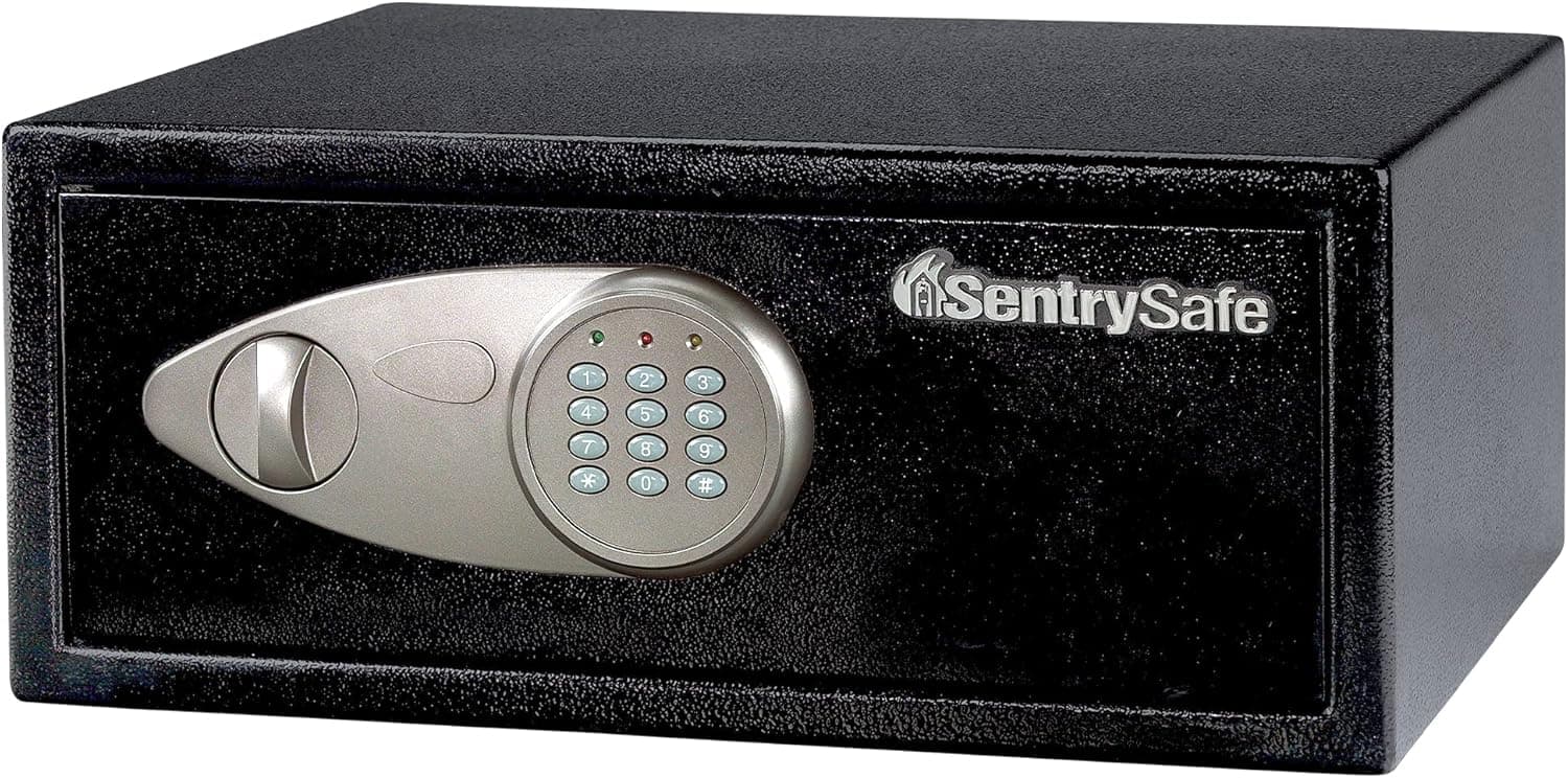 Cofre Forte Eletrônico Chave Código Digital Sentry Safe X075